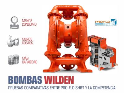 PRUEBAS COMPARATIVAS: WILDEN PRO-FLO SHIFT VS LA COMPETENCIA