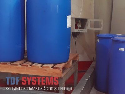 TDF SYSTEMS - SKID PARA ÁCIDO SULFÚRICO 