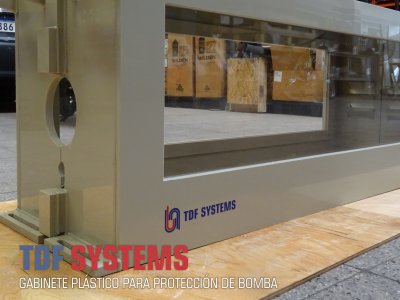 TDF SYSTEMS - GABINETE PLÁSTICO PARA BOMBA CENTRÍFUGA