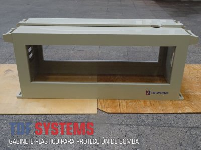 TDF SYSTEMS - GABINETE PLÁSTICO PARA BOMBA CENTRÍFUGA