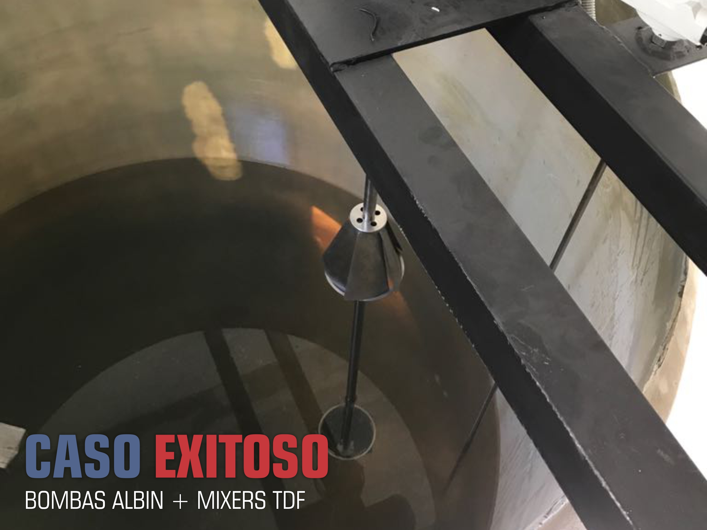 CASO EXITOSO – BOMBAS ALBIN + MIXERS TDF PARA PURIFICACIÓN DE AGUA 