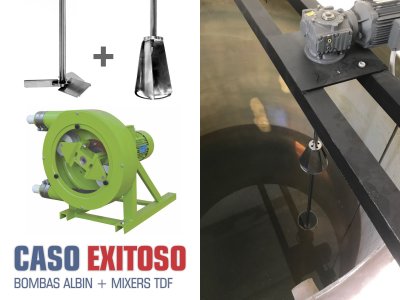 CASO EXITOSO – BOMBAS ALBIN + MIXERS TDF PARA PURIFICACIÓN DE AGUA 