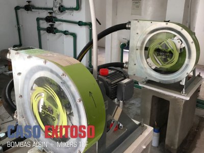 CASO EXITOSO – BOMBAS ALBIN + MIXERS TDF PARA PURIFICACIÓN DE AGUA 