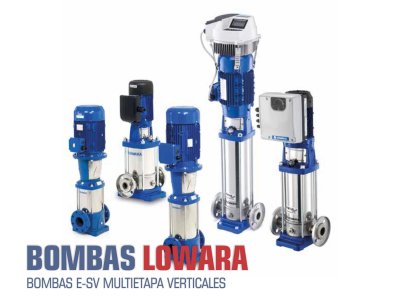 LOWARA - BOMBAS E-SV MULTIETAPAS VERTICALES