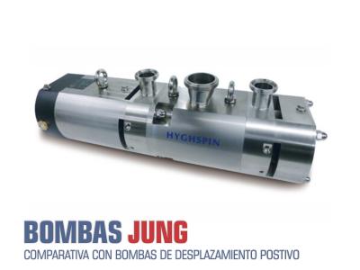 JUNG - BOMBAS HYGHSPIN VS BOMBAS DE DESPLAZAMIENTO POSITIVO