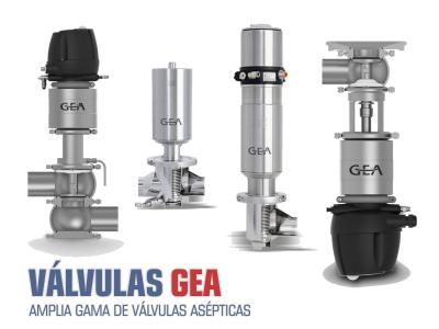 GEA - AMPLIA GAMA DE VÁLVULAS ASÉPTICAS