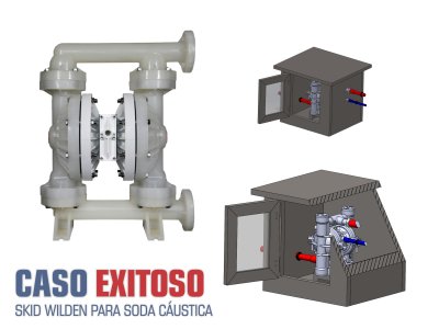 CASO EXITOSO - SKID WILDEN PARA SODA CÁUSTICA