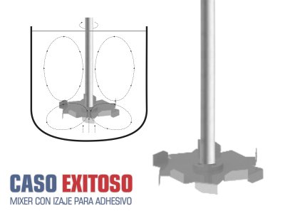 CASO EXITOSO - TDF IRON MIX CON IZAJE PARA ADHESIVO 