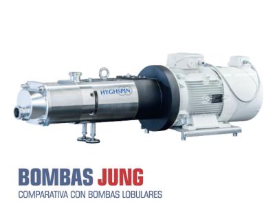 JUNG - BOMBAS HYGHSPIN VS BOMBAS LOBULARES