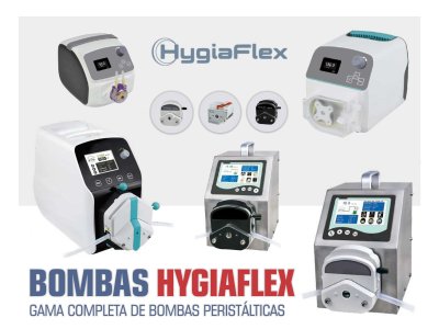 HYGIAFLEX - NUEVA LÍNEA DE BOMBAS PERISTÁLTICAS