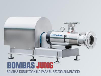 JUNG – BOMBAS DOBLE TORNILLO PARA EL SECTOR ALIMENTICIO