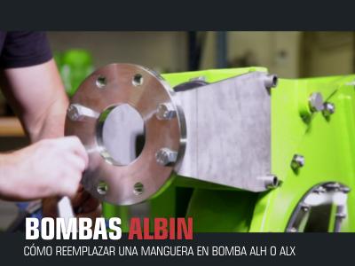 ALBIN - CÓMO REEMPLAZAR UNA MANGUERA EN BOMAS PERISTÁLTICAS ALH Y ALX