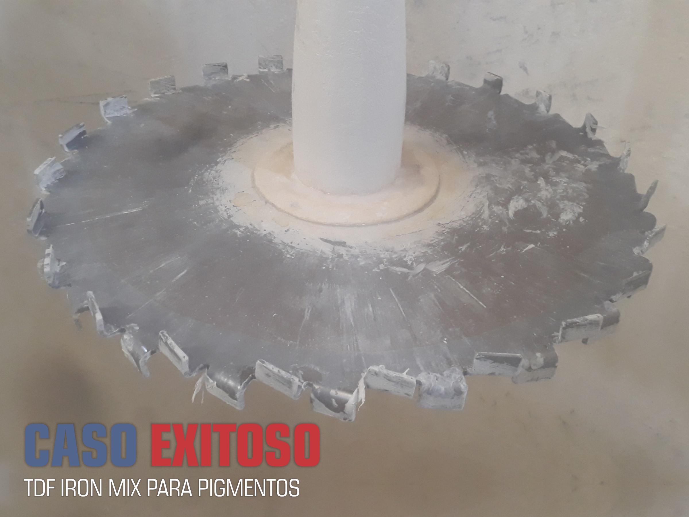 CASO EXITOSO –  IRON MIX PARA PIGMENTOS 