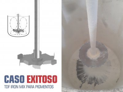 CASO EXITOSO –  IRON MIX PARA PIGMENTOS 