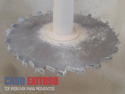 CASO EXITOSO –  IRON MIX PARA PIGMENTOS 