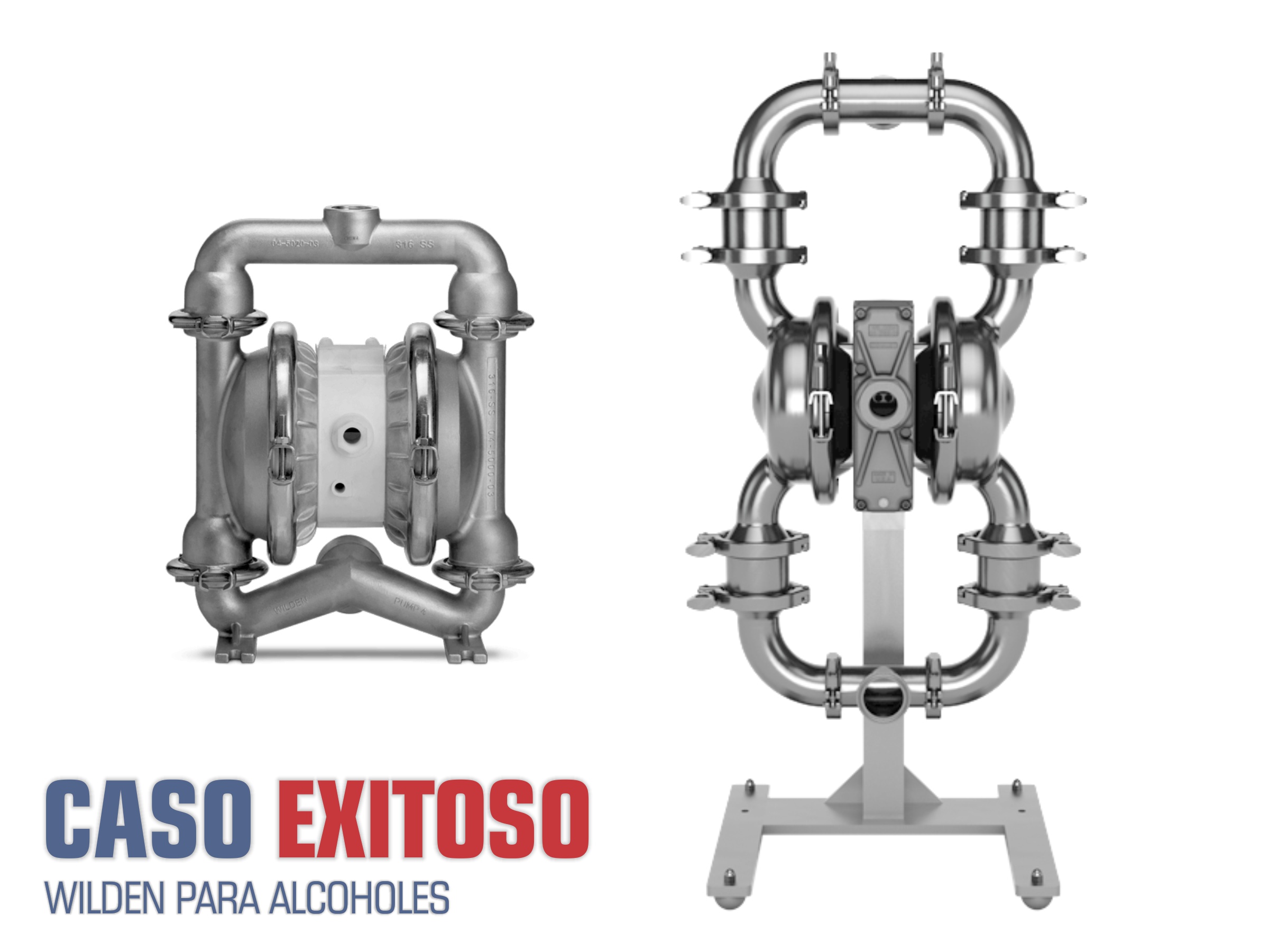 CASO EXITOSO - WILDEN PARA ALCOHOLES 