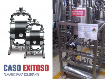 CASO EXITOSO – ALMATEC PARA COLORANTE 