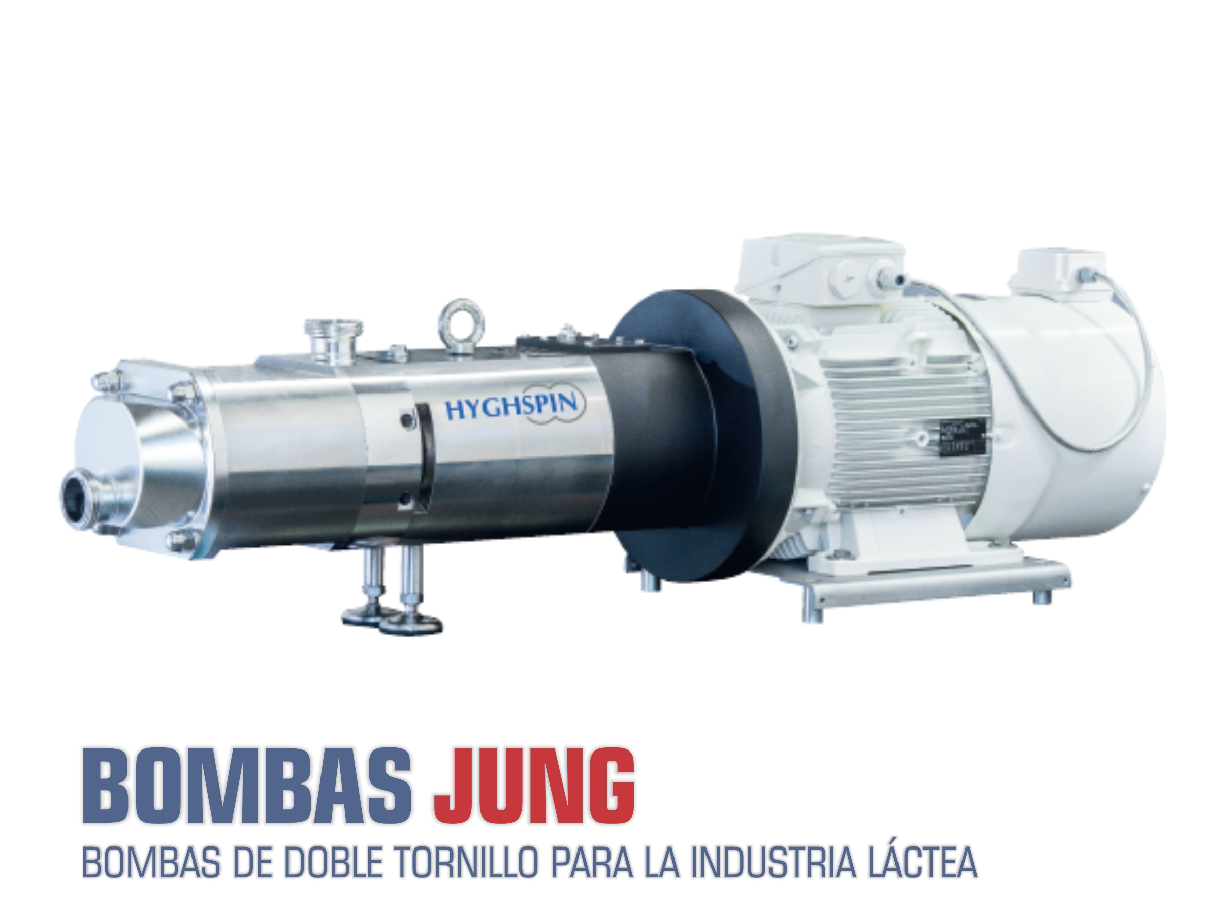 JUNG – BOMBAS DOBLE TORNILLO PARA LA INDUSTRIA LÁCTEA