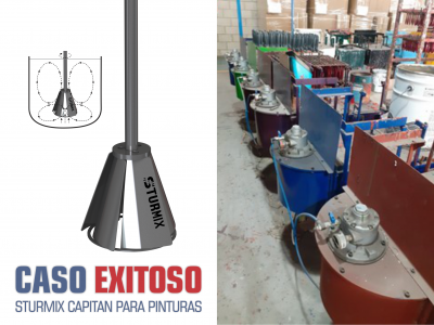 CASO EXITOSO - STURMIX CAPITAN PARA PINTURAS Y SOLVENTES