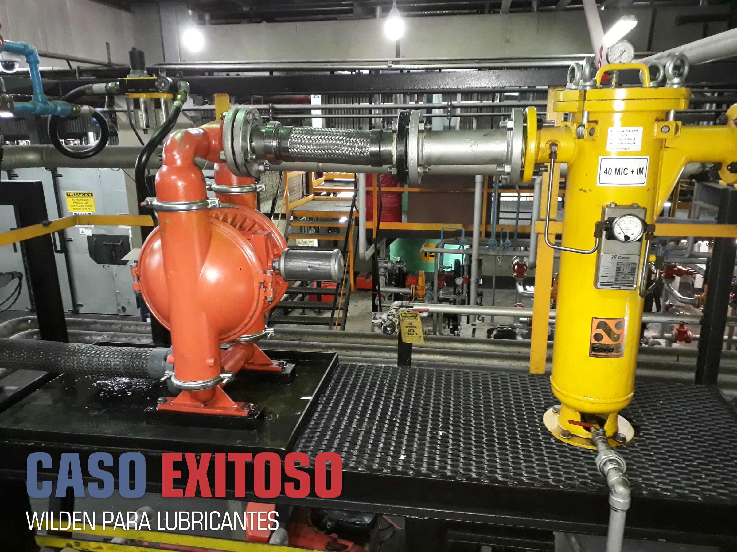 CASO EXITOSO - WILDEN PARA LUBRICANTES