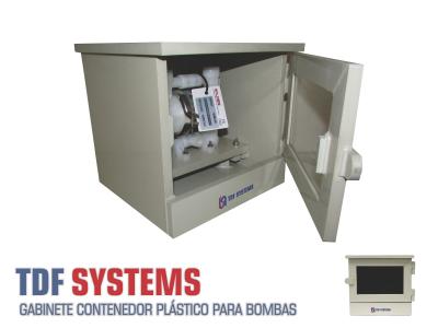 TDF SYSTEMS - GABINETE CONTENEDOR PLÁSTICO PARA BOMBAS