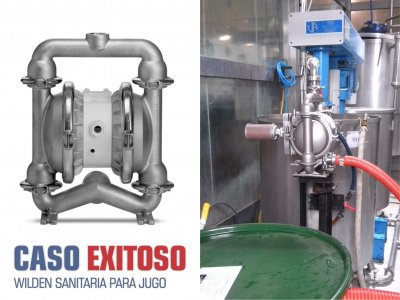 CASO EXITOSO - WILDEN SANITARIA PARA JUGO CONCENTRADO 