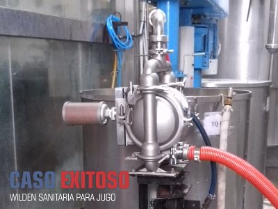 CASO EXITOSO - WILDEN SANITARIA PARA JUGO CONCENTRADO 