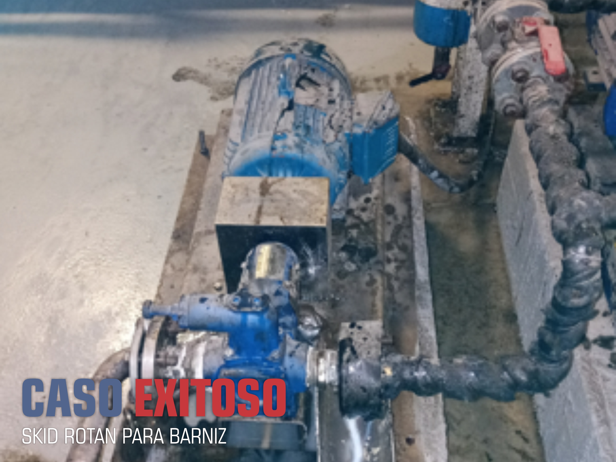 CASO EXITOSO - SKID ROTAN PARA BARNIZ