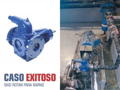 CASO EXITOSO - SKID ROTAN PARA BARNIZ