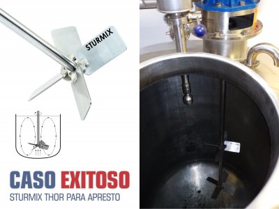 CASO EXITOSO - STURMIX THOR PARA APRESTO LÍQUIDO