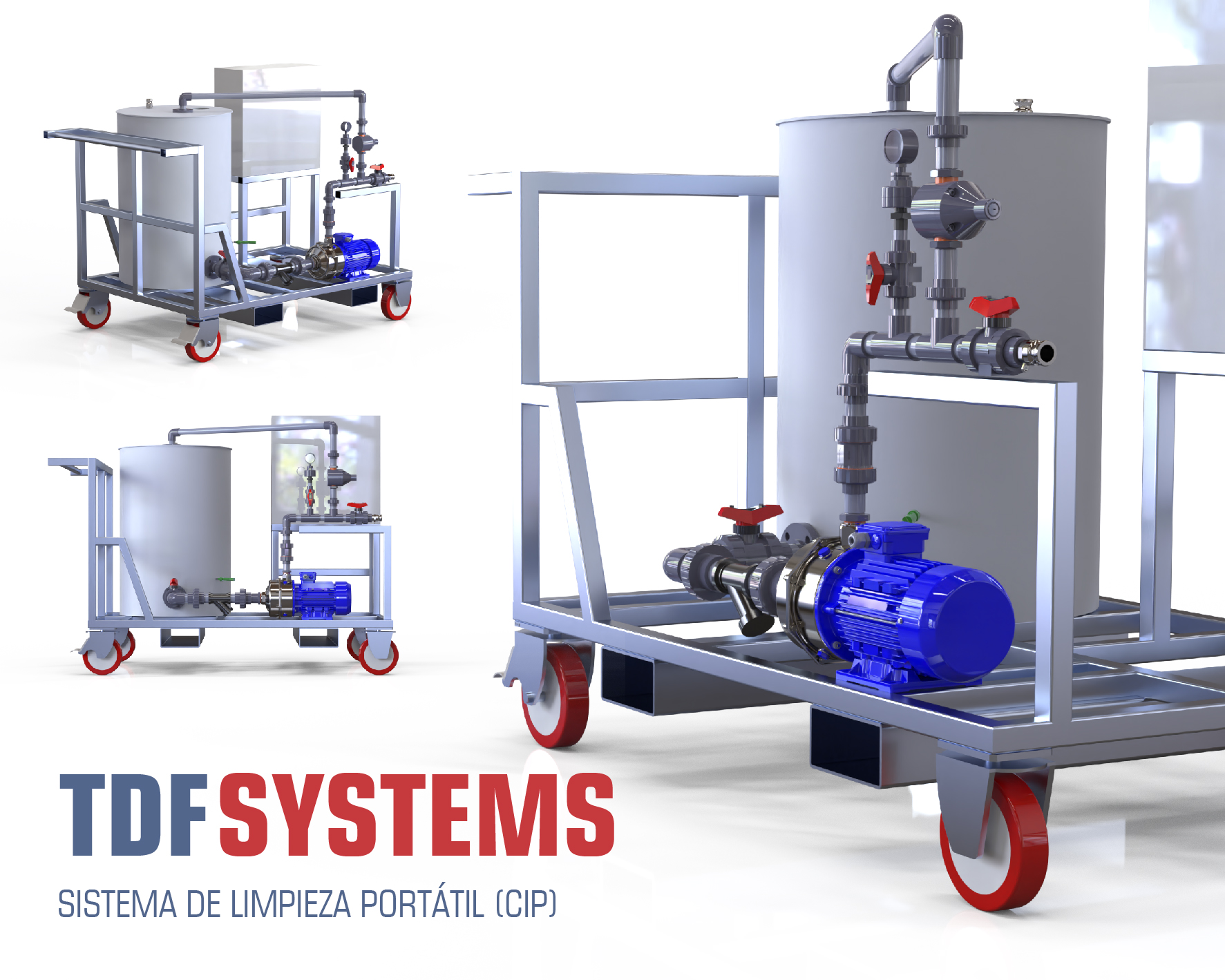 TDF SYSTEMS - SISTEMA DE LIMPIEZA PORTÁTIL (CIP)