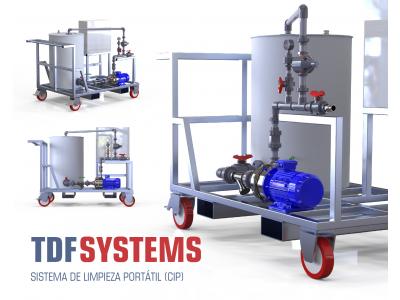 TDF SYSTEMS - SISTEMA DE LIMPIEZA PORTÁTIL (CIP)